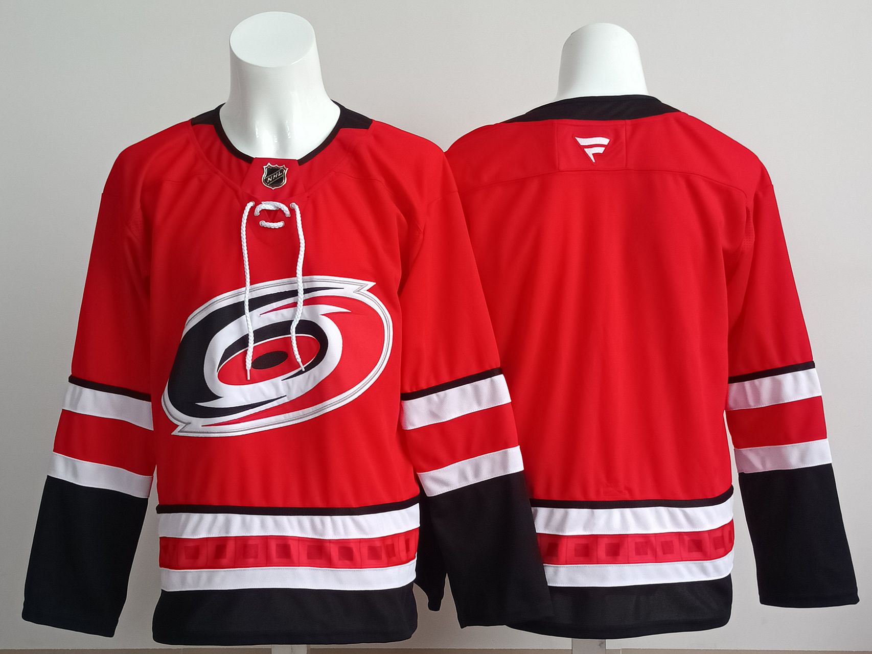 Men Carolina Hurricanes Blank Red 2025 Fanatics Home Premium NHL Jersey style 1->toronto maple leafs->NHL Jersey